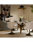 Simone Swivel Dining Chair - Maison Vogue
