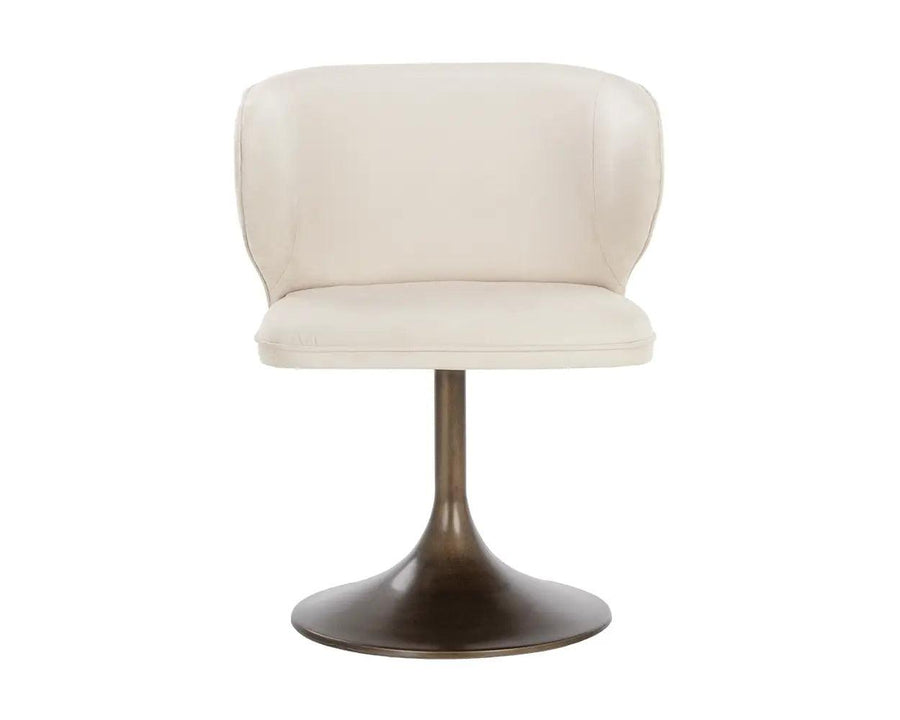 Simone Swivel Dining Chair - Maison Vogue