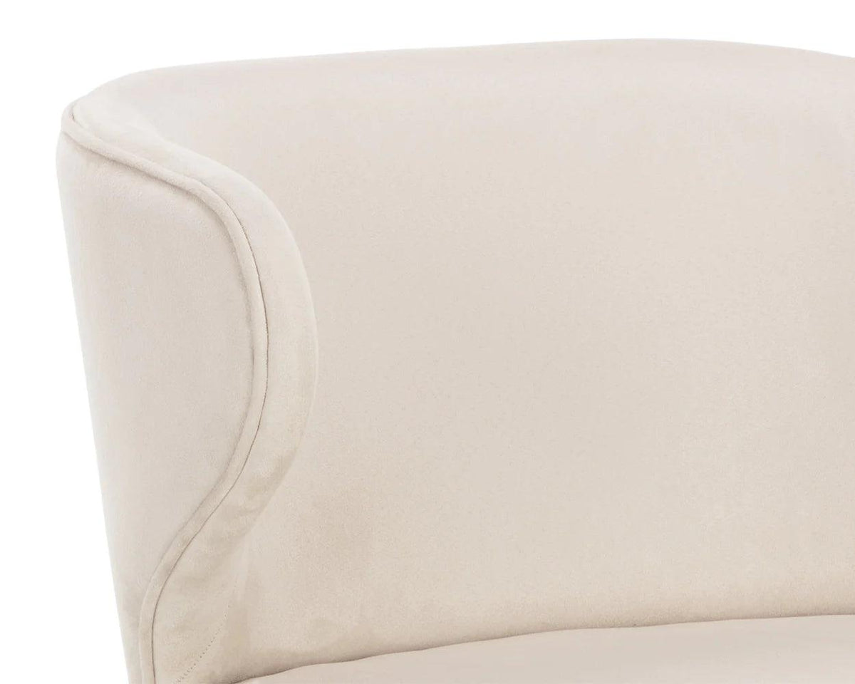 Simone Swivel Dining Chair - Maison Vogue