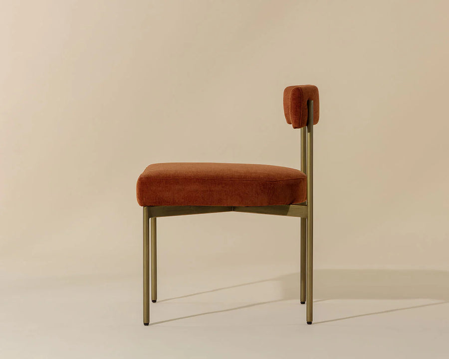 Seneca Dining Chair -(Set of 2) Antique Brass - Danny Rust