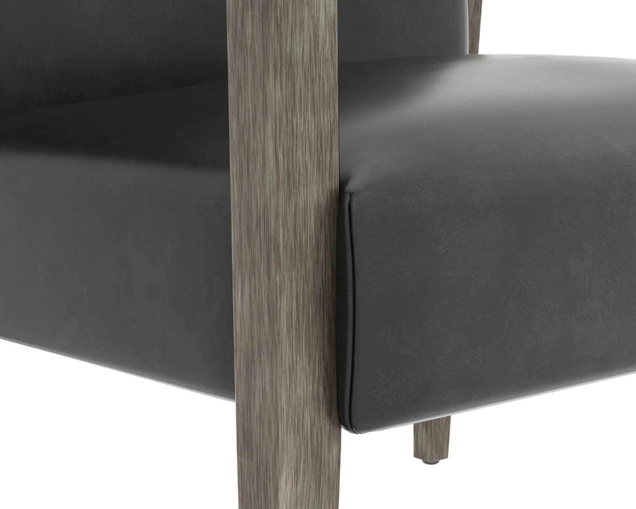 Earl Lounge Chair - Ash Grey - Maison Vogue