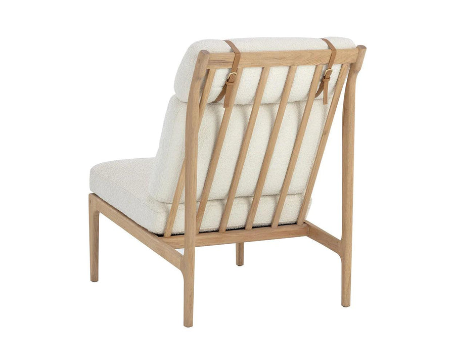 Elanor Lounge Chair - Light Oak - Maison Vogue