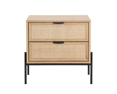 Avida Nightstand-Rustic Oak - Maison Vogue