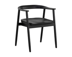 Jeremy Dining Armchair - Black - Maison Vogue