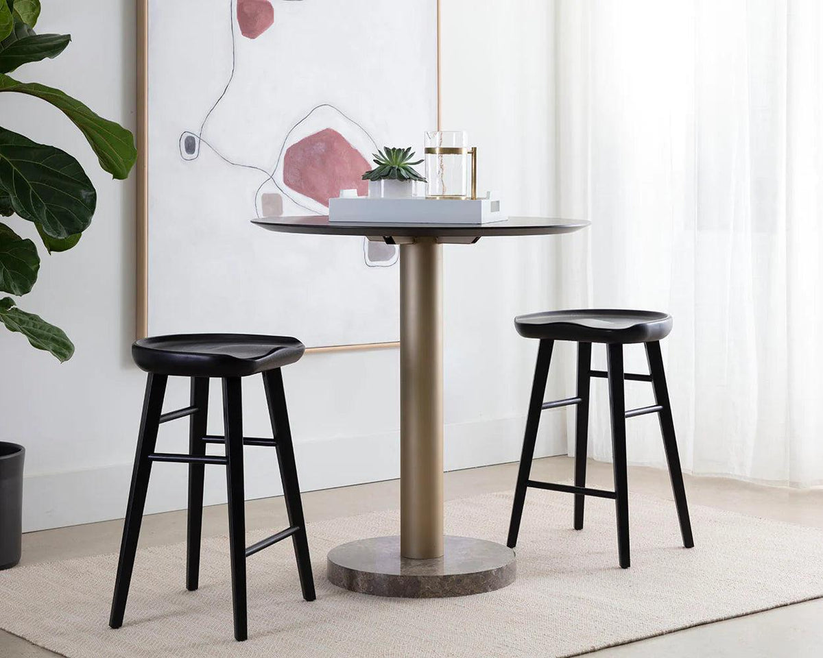 Dominic Counter Stool-Black - Maison Vogue