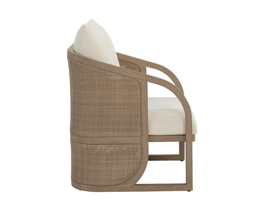 Palermo Lounge Chair - Drift Brown - Maison Vogue