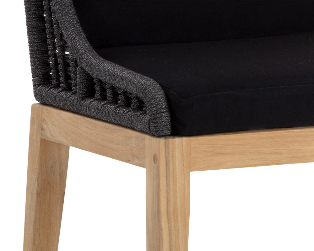 Sorrento Dining Chair - Natural-Black