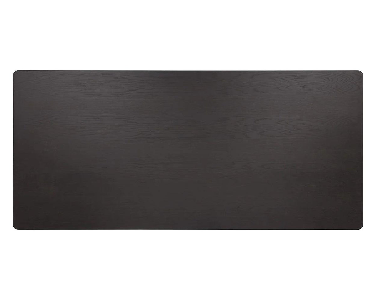 Kalla Dining Table - 96"-Charcoal - Maison Vogue