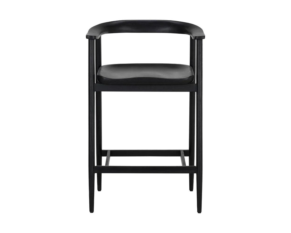 Jeremy Counter Stool - Black - Maison Vogue