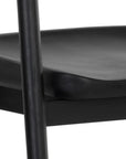 Jeremy Counter Stool - Black - Maison Vogue