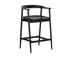 Jeremy Counter Stool - Black - Maison Vogue