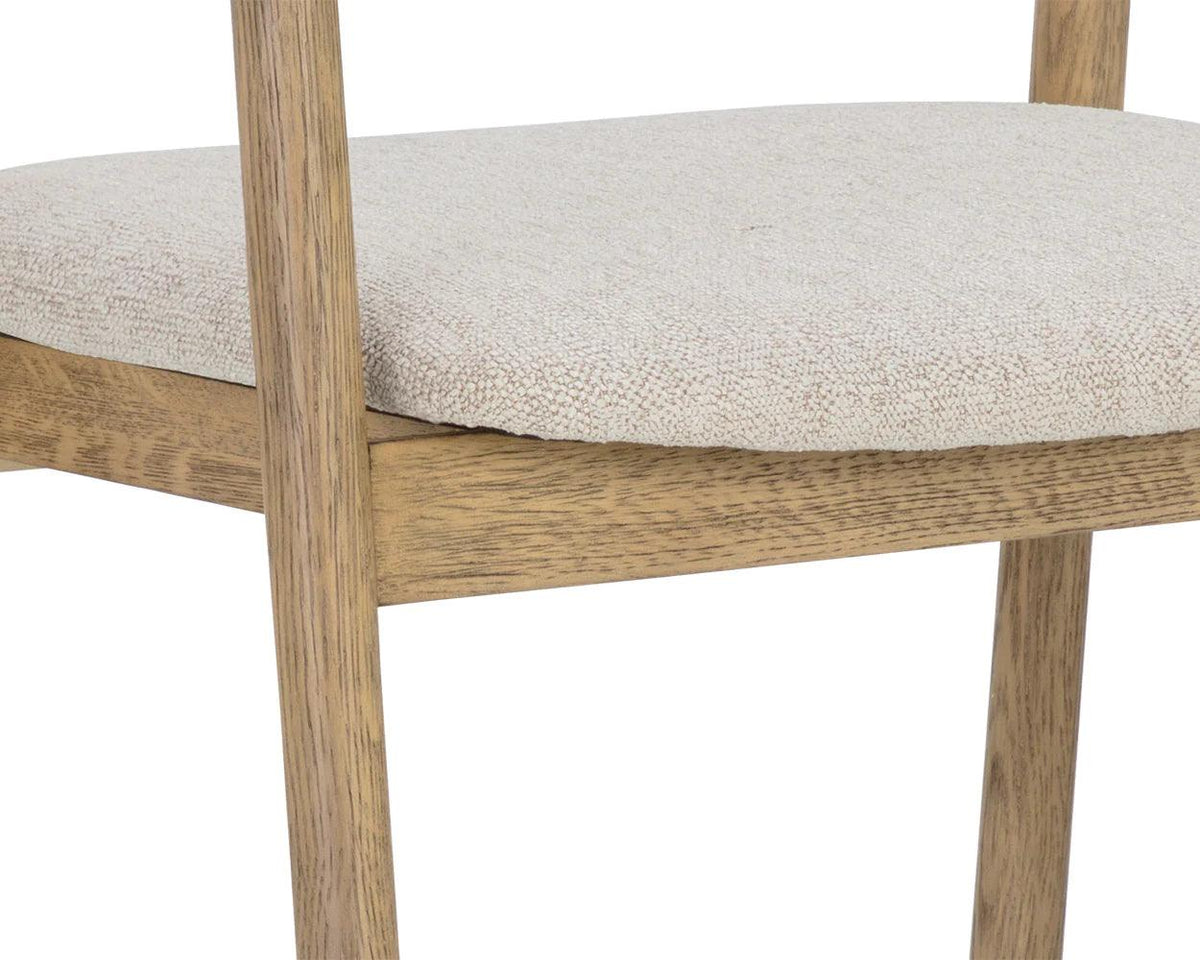 Jeremy Counter Stool - Weathered Oak - Maison Vogue