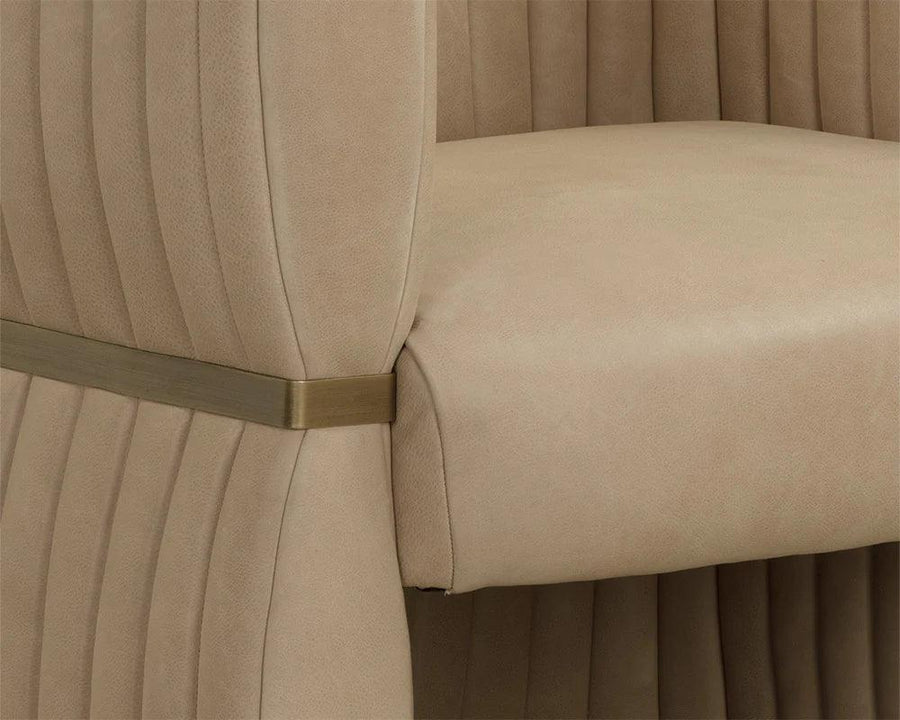 Tryor Lounge Chair-Sahara Sand - Maison Vogue