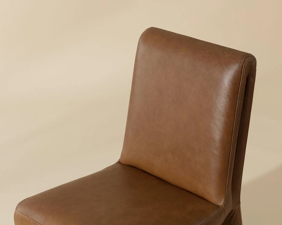 Cascata Dining Chair-Marseille Camel-Leather