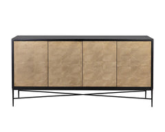 Algarve Sideboard-Champagne Gold - Maison Vogue