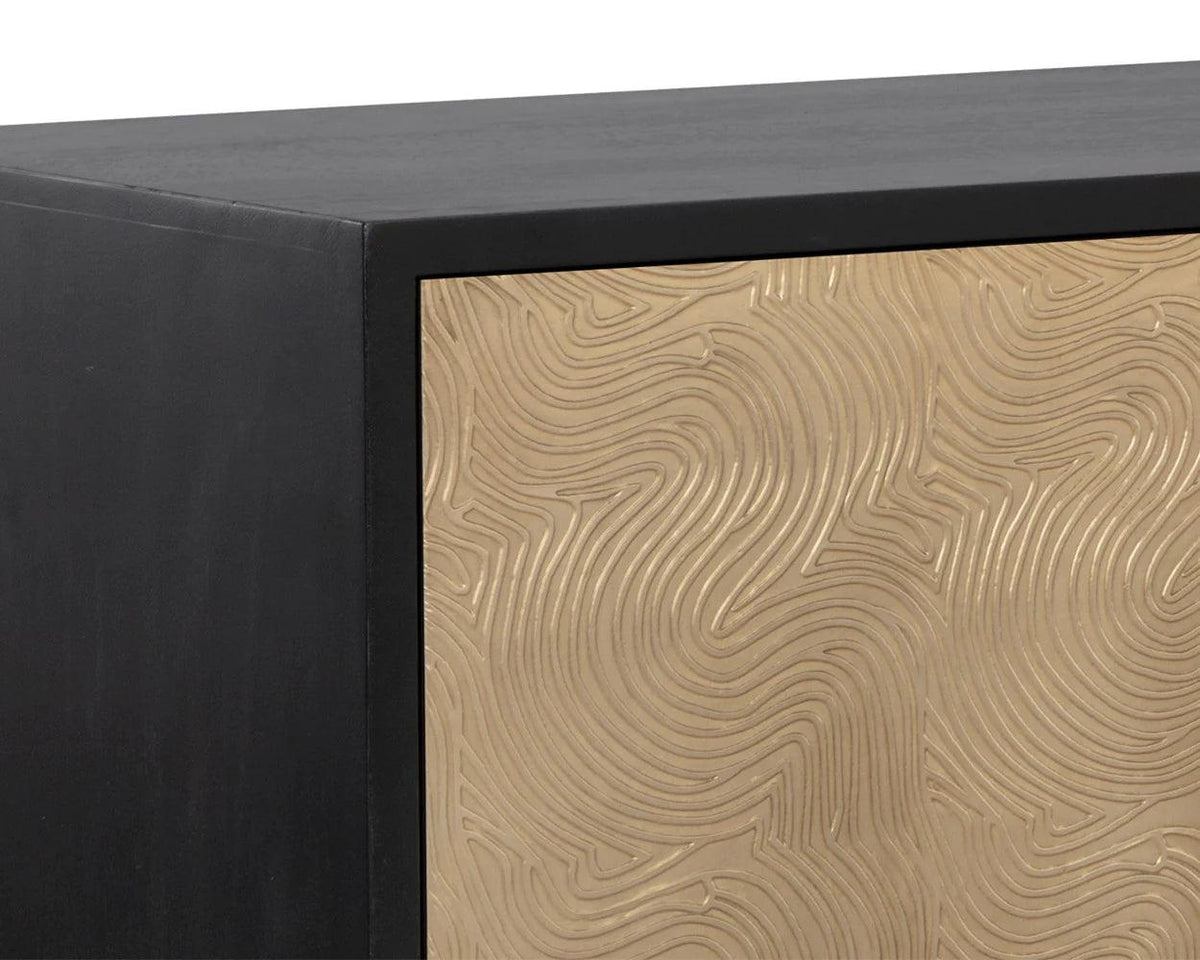 Algarve Sideboard-Champagne Gold - Maison Vogue