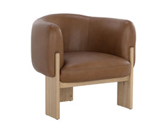 Trine Lounge Chair-Vintage Camel Leather - Maison Vogue