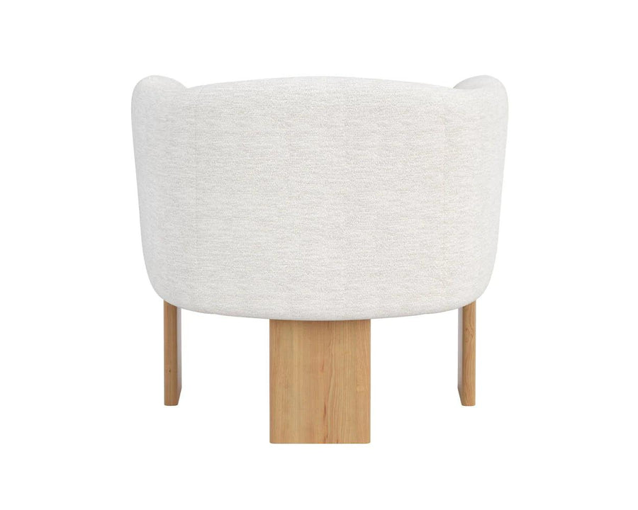 Trine Lounge Chair-Dove Cream - Maison Vogue