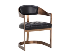 Beaumont Dining Armchair-Cantina Black