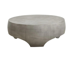 Tarsus Coffee Table-Pewter Look - Maison Vogue