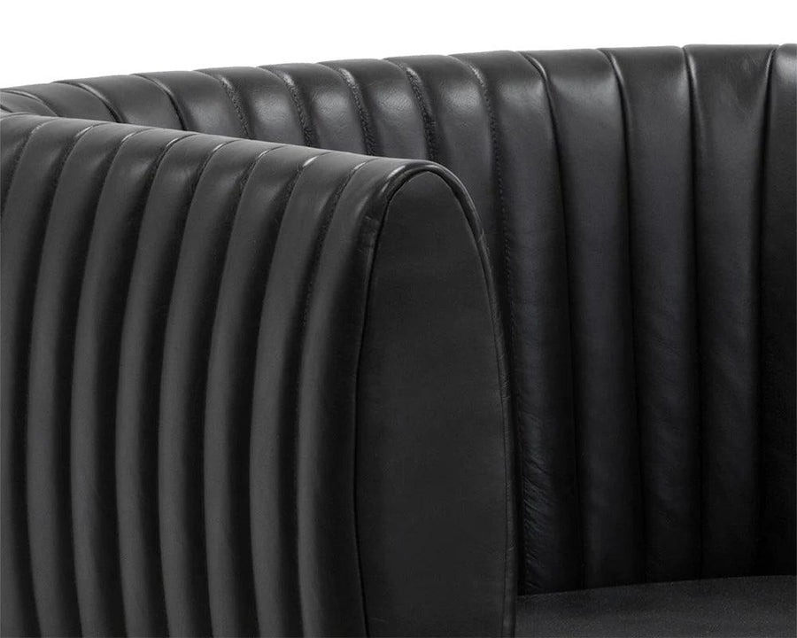 Tryor Lounge Chair-Vintage Black Night - Maison Vogue