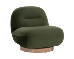 Franze Swivel Lounge Chair-Moss Green - Maison Vogue