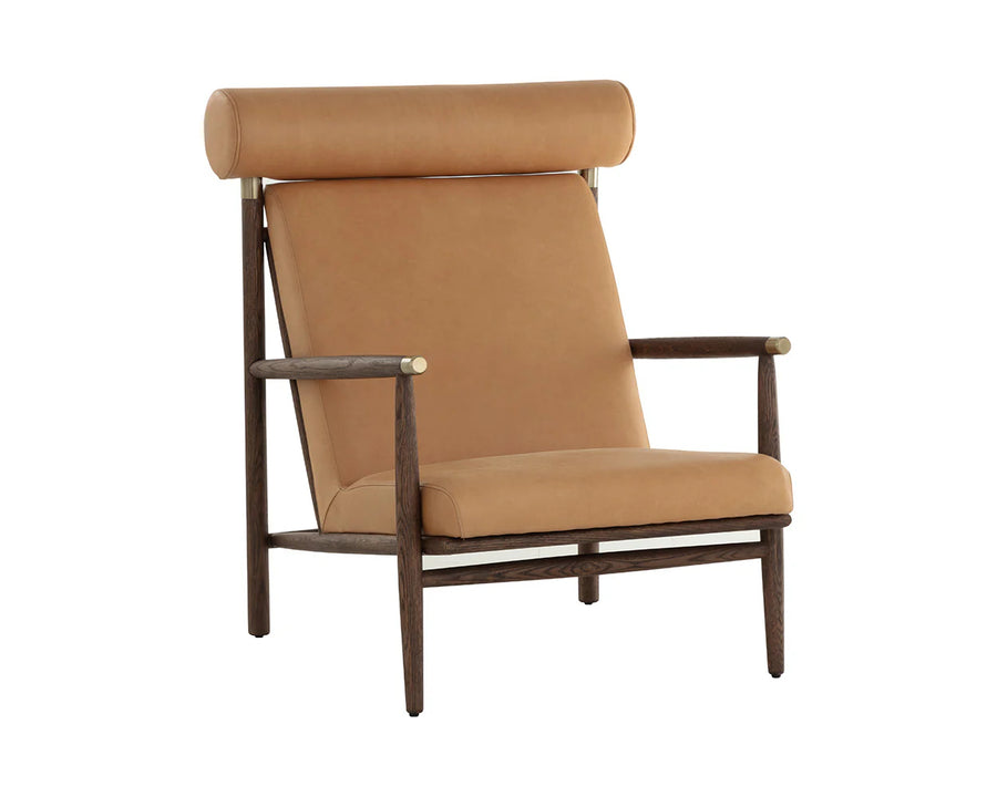 Biko Lounge Chair-Sahara Camel