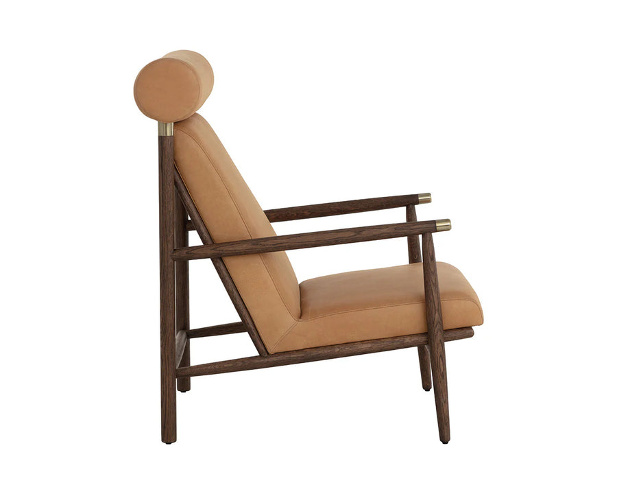 Biko Lounge Chair-Sahara Camel