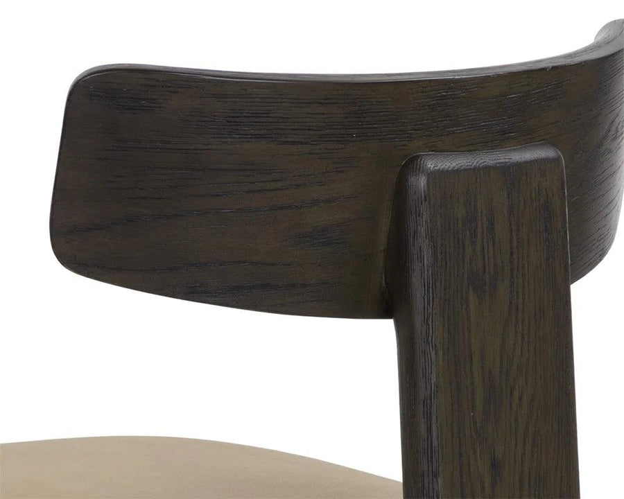 Horton Dining Chair - Dark Brown (Set of 2) - Maison Vogue
