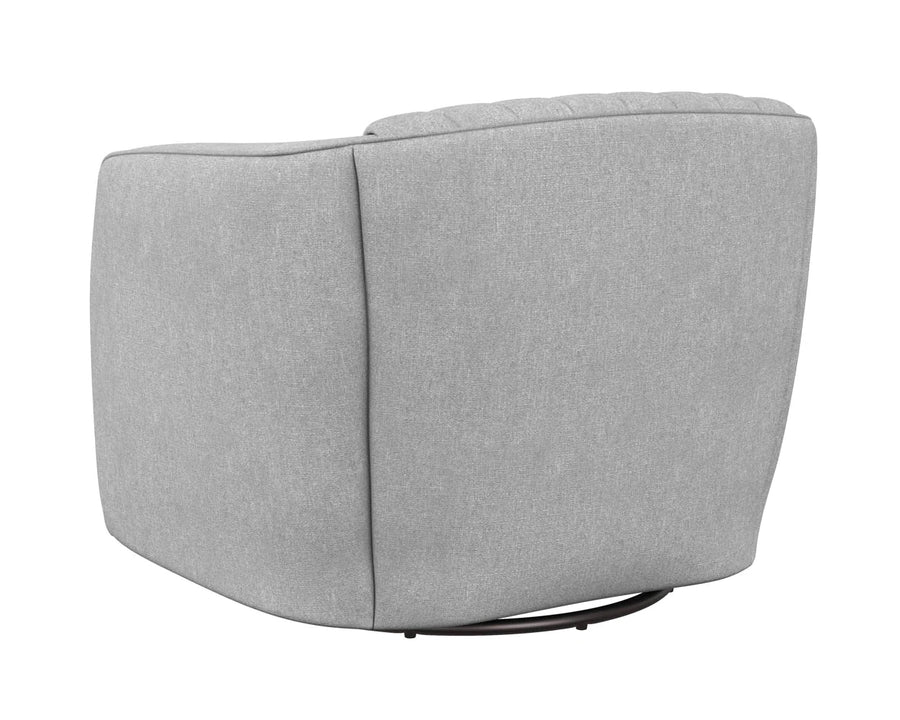 Garrison Swivel Lounge Chair-Liv Dove
