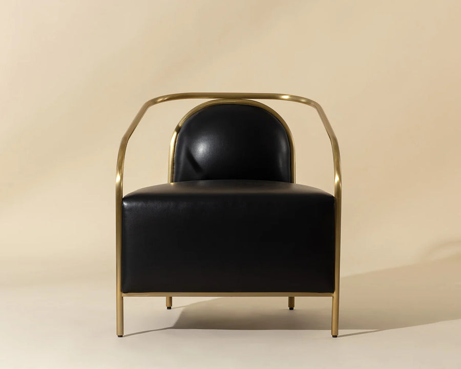 Cicero Lounge Chair-Cantina Black