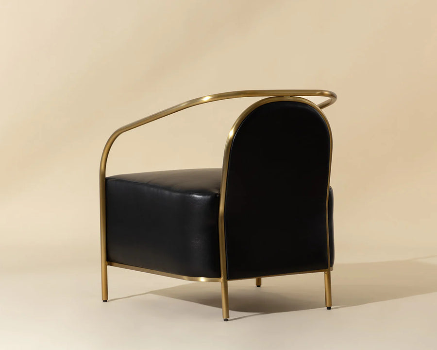 Cicero Lounge Chair-Cantina Black