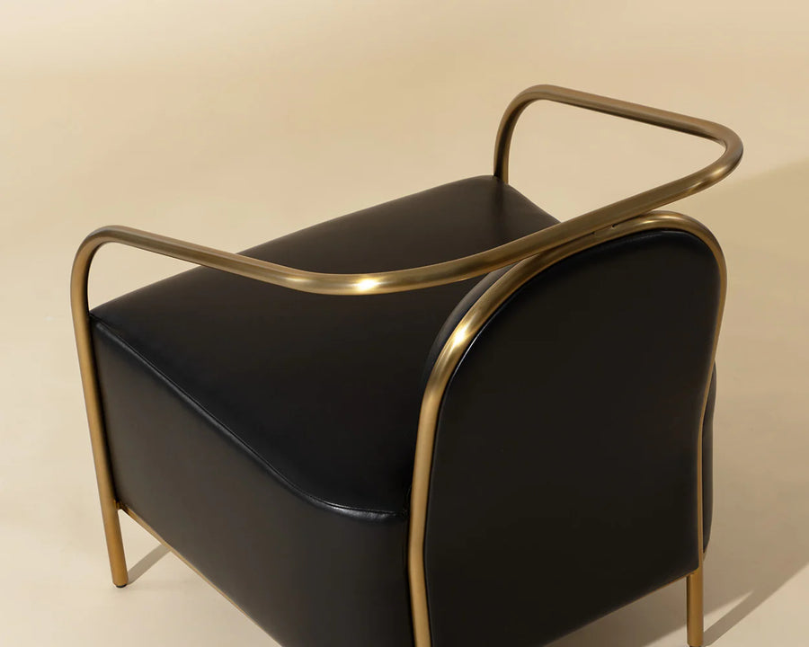 Cicero Lounge Chair-Cantina Black