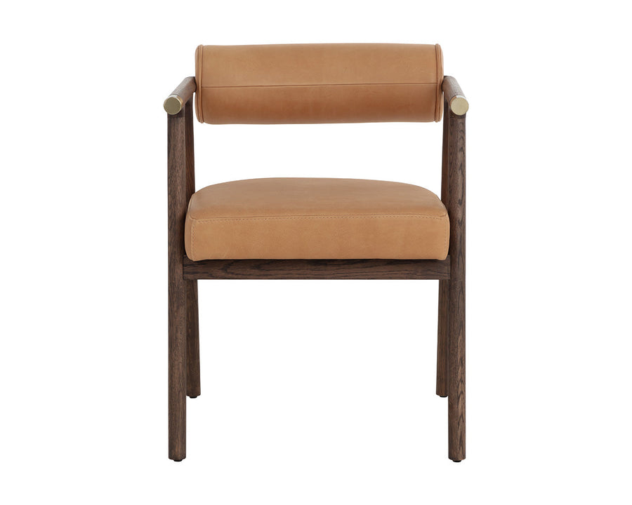 Sova Dining Armchair-Sahara Camel