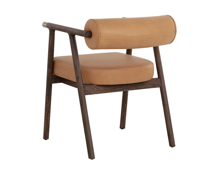 Sova Dining Armchair-Sahara Camel