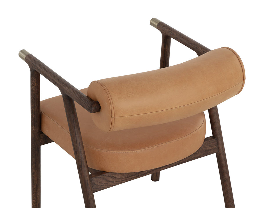 Sova Dining Armchair-Sahara Camel