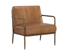 Lathan Lounge Chair-Tan - Maison Vogue