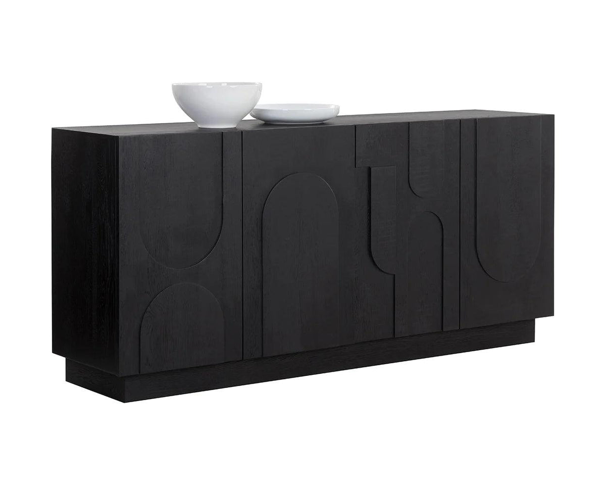 Cove Sideboard-Black - Maison Vogue