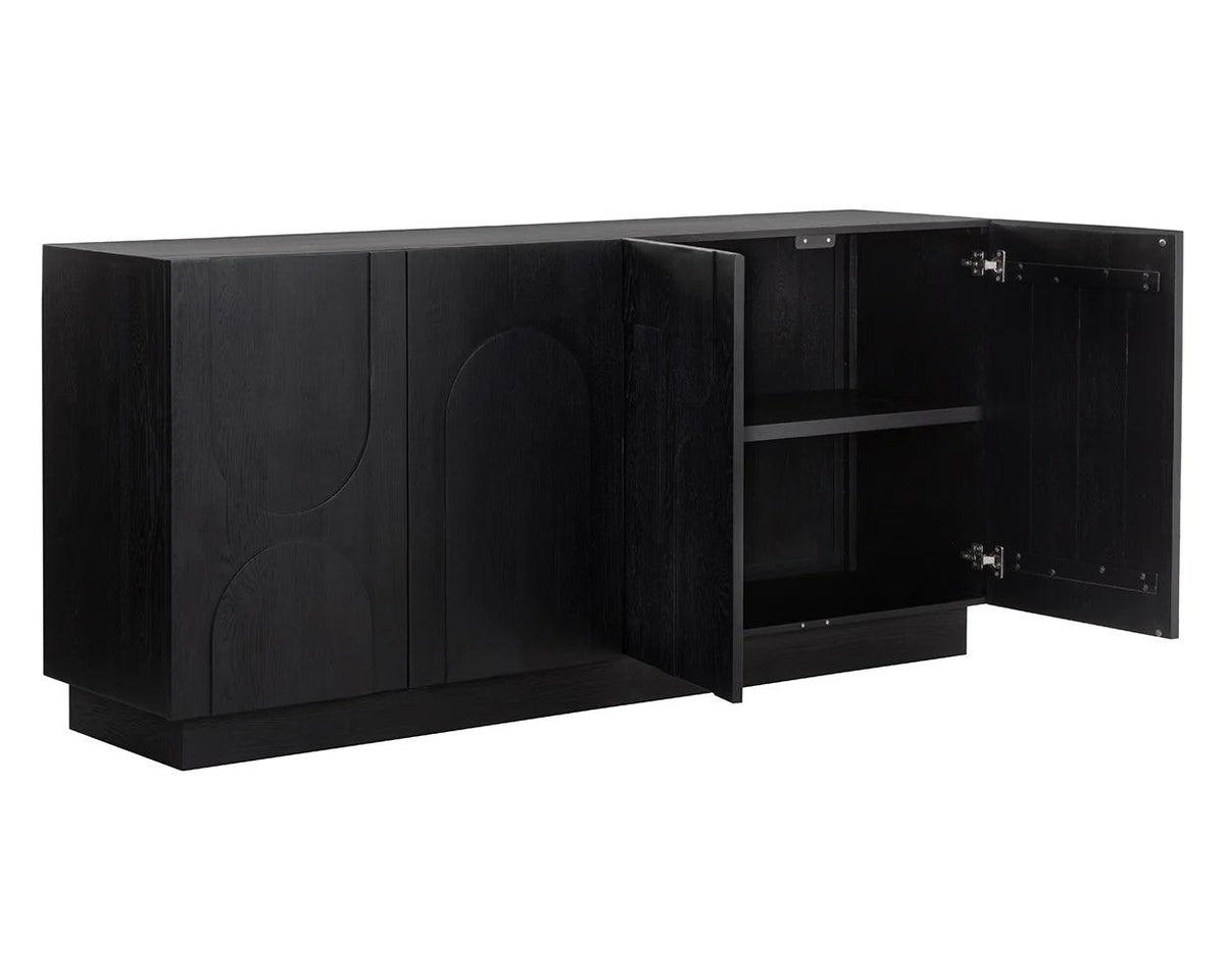 Cove Sideboard-Black - Maison Vogue