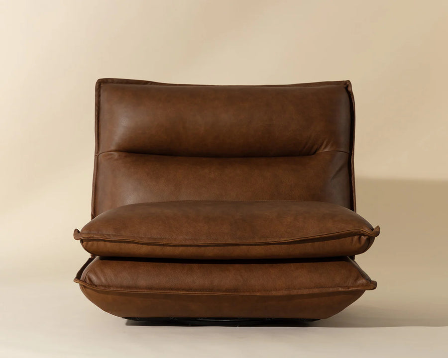 Colson Swivel Armless Chair