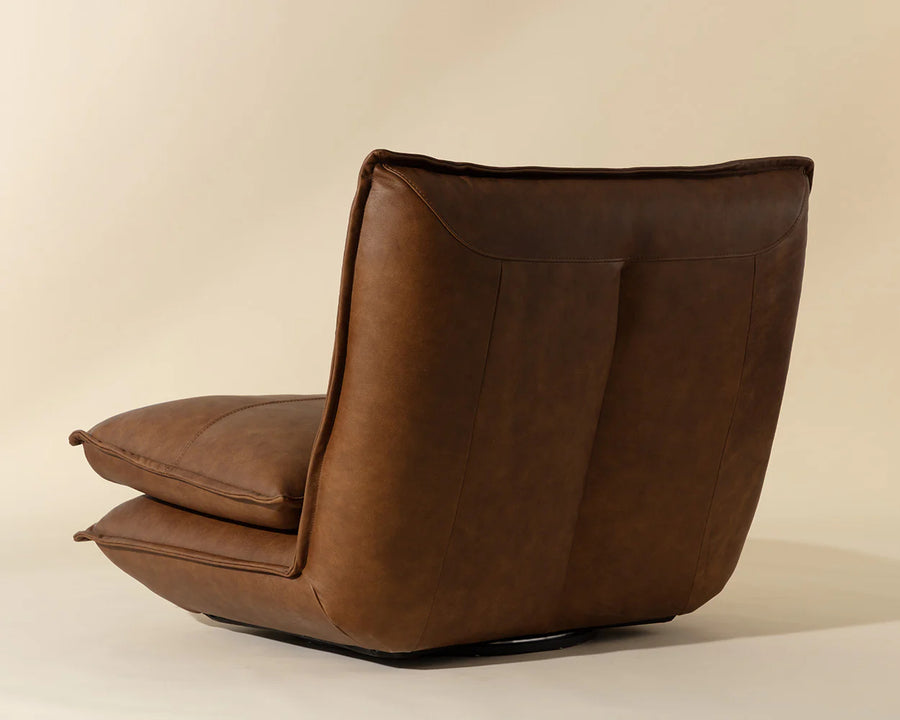 Colson Swivel Armless Chair