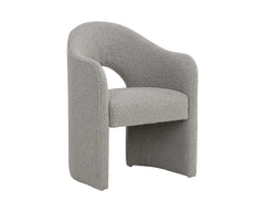 Anaya Dining Armchair-Altro Cappuccino