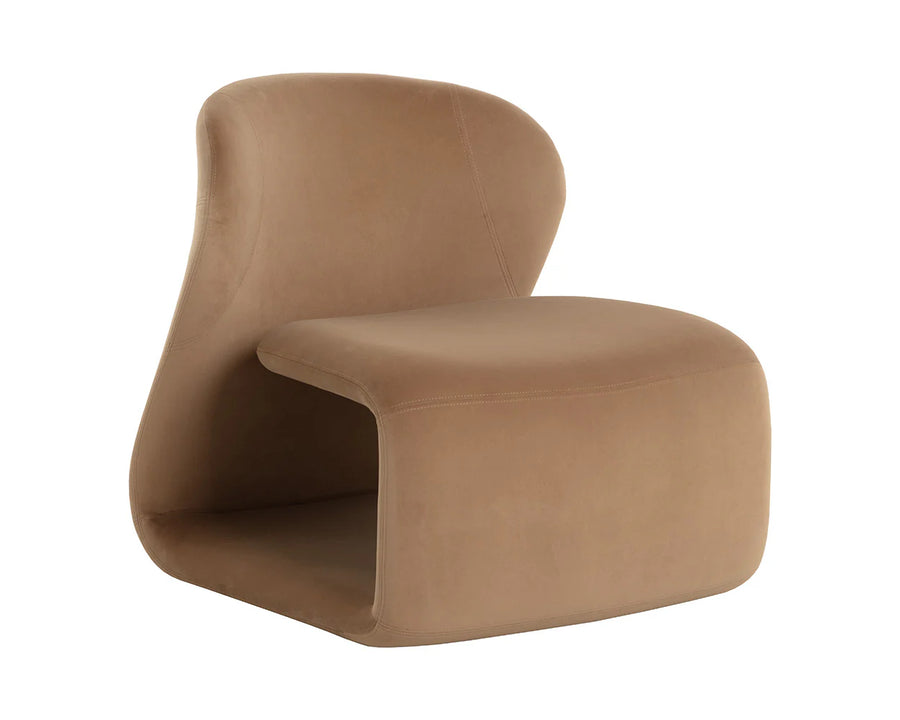 Sophiene Lounge Chair-Kona Camel