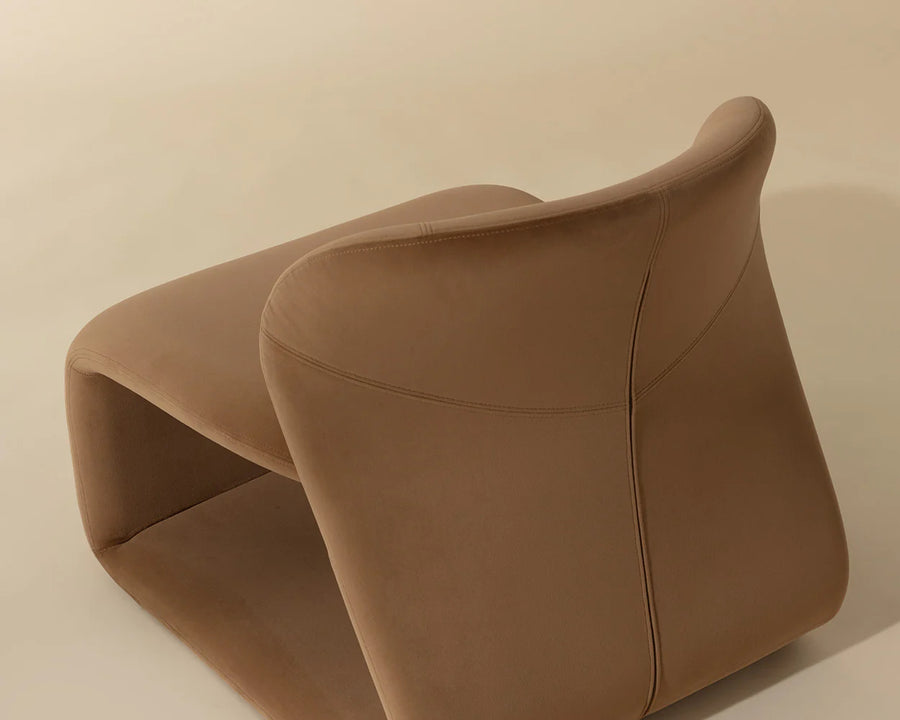 Sophiene Lounge Chair-Kona Camel