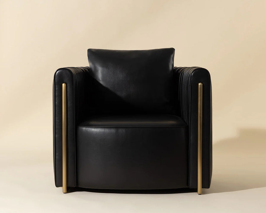 Alix Lounge Chair-Cantina Black