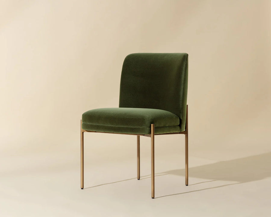 Richie Dining Chair-Forest Green