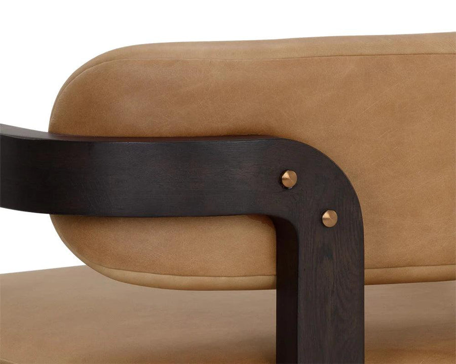Madrone Lounge Chair - Brown - Maison Vogue
