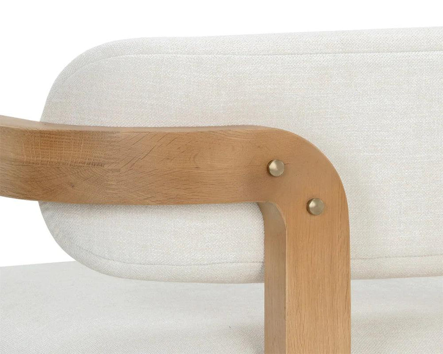 Madrone Lounge Chair - Rustic Oak - Maison Vogue