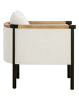 Wilder Lounge Chair-Heather Ivory Tweed