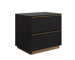Kalla Nightstand-Charcoal